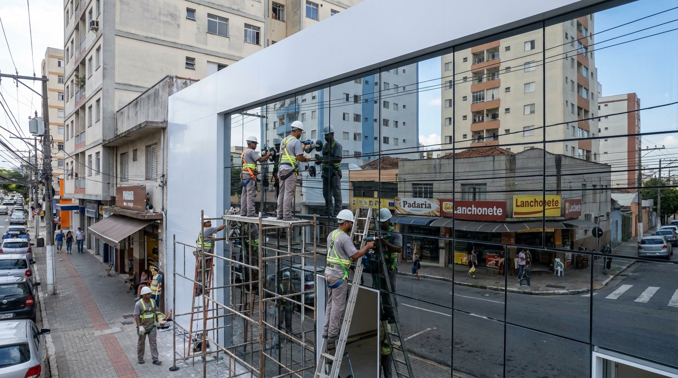Fechamentos em Vidro em Suzano‑SP