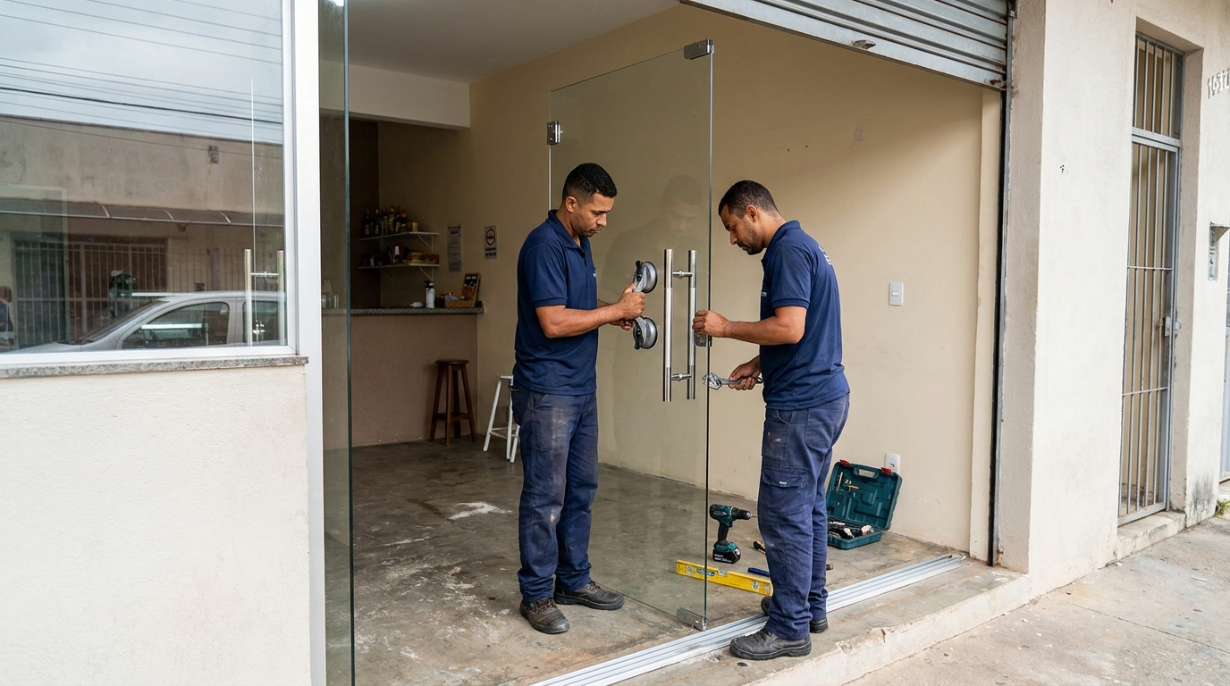 Portas em Vidro em Suzano‑SP