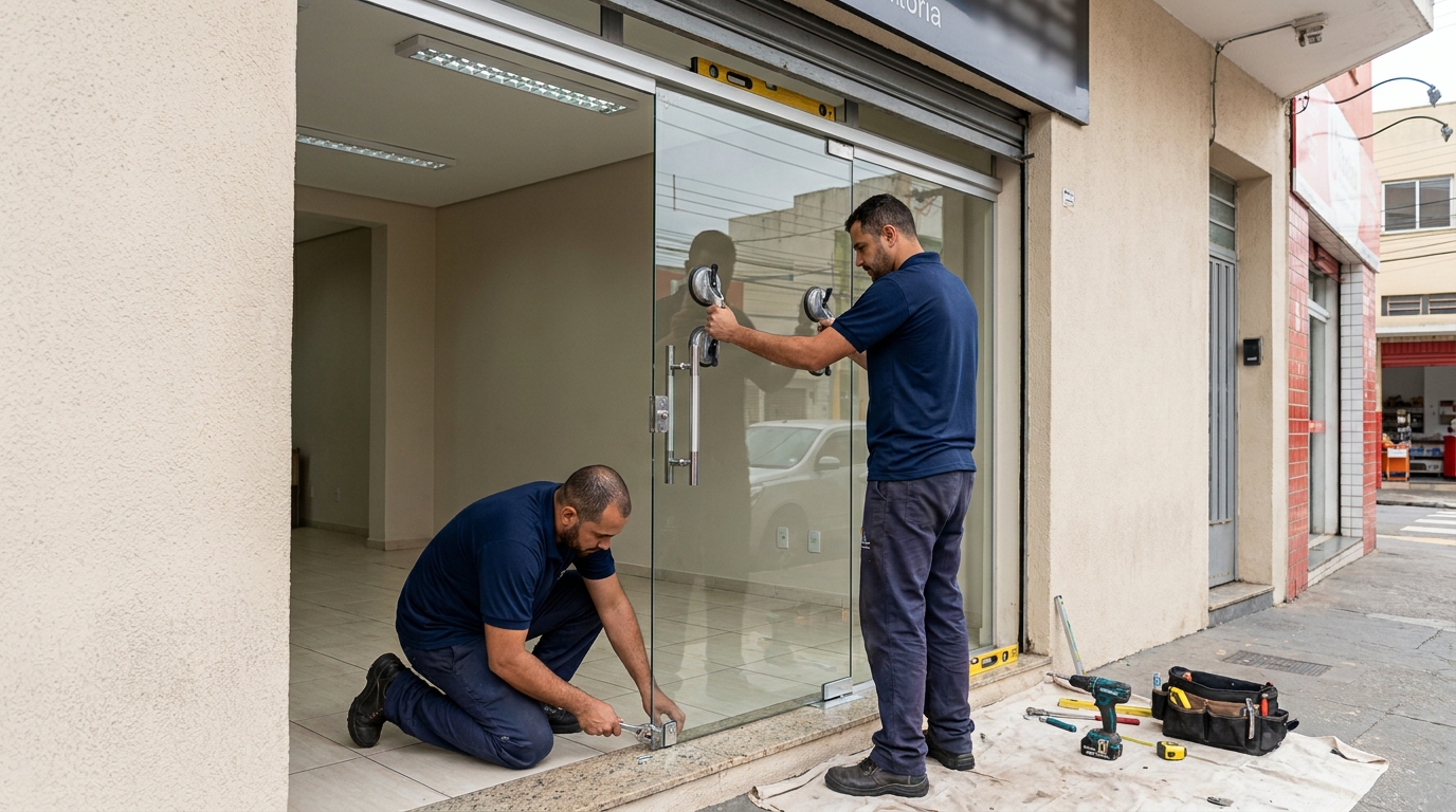 Portas Residenciais e Comerciais em Suzano‑SP