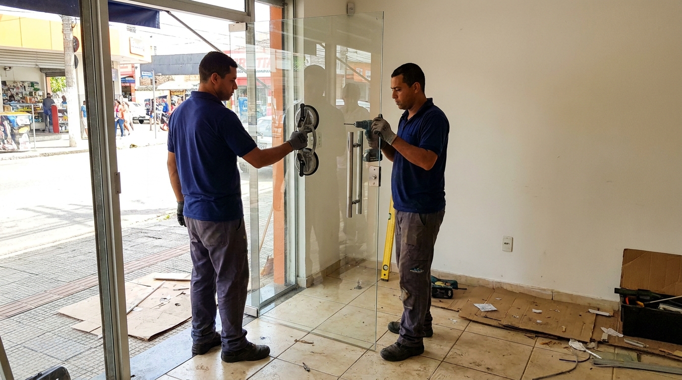 Portas em Vidro em Suzano‑SP